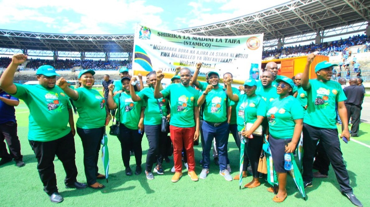 STAMICO YASHIRIKI VYEMA SHEREHE ZA MEI MOSI 1, MEI 2023